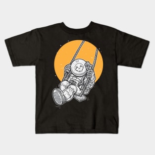 Happy Skull Astronaut Kids T-Shirt